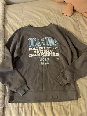 Varsity Gray UCA & UDA College National Championship Sweatshirt